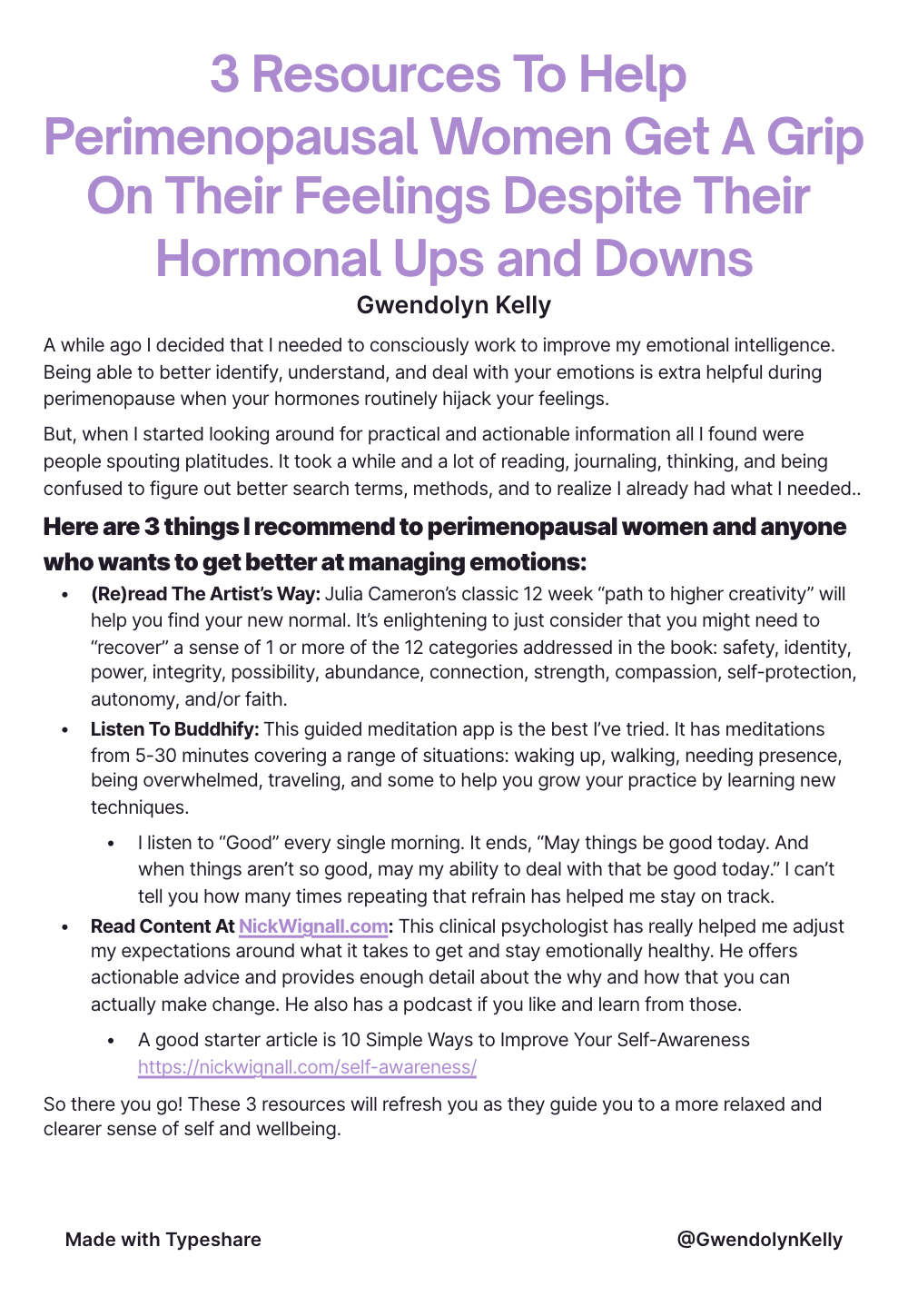 hormonal ups and downs